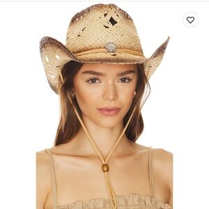 NWT Revolve Straw Cowboy Hat